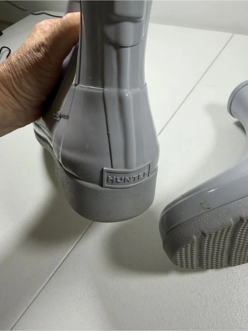 Hunter Refined Waterproof Chelsea Rain Ankle Boots Women’s size 10